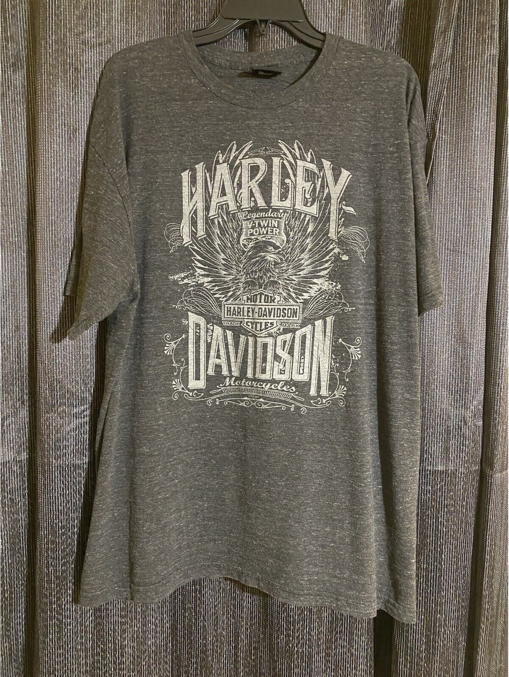 Harley-Davidson Men's 2XL Gray Legendary V-Twin Power T-Shirt - Scottsdale AZ